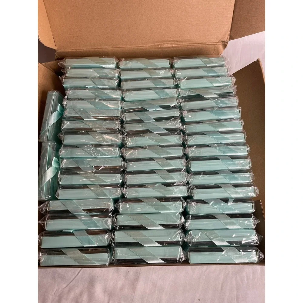50 Pieces Baby Shower Teddy Bear Party Favors Individually Packaged Blue‎ NT0321